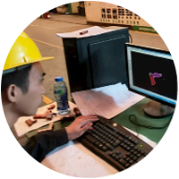 Our engineers make CAD drawing for confirmation